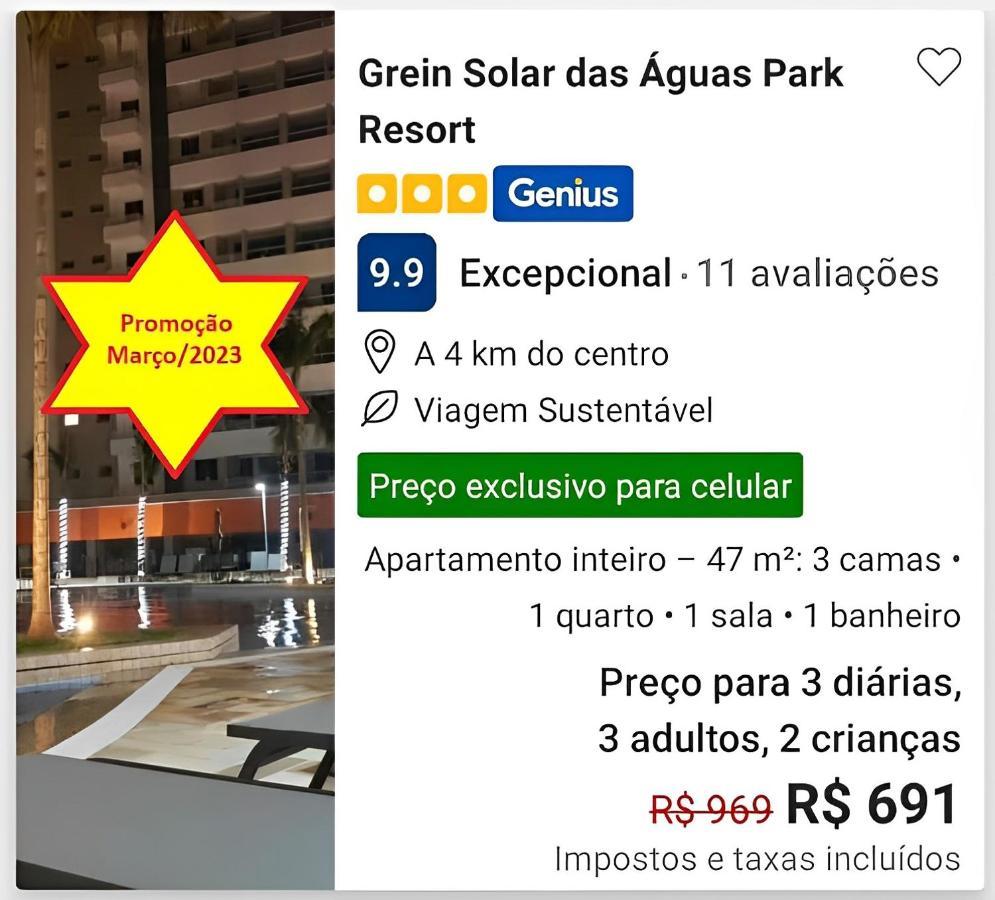 Grein Solar Das Aguas Park Resort Olímpia Zewnętrze zdjęcie